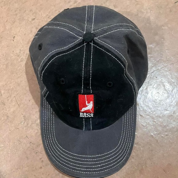 Roco Rescue Climbing Black‎ Grey Dad Hat - Picture 3 of 5